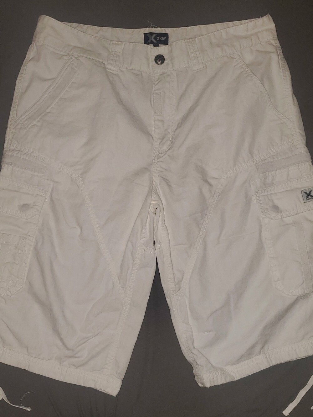 Men’s XXRAY White Cargo Shorts